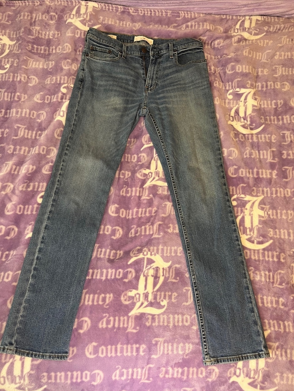 Hollister Epic Flex Slim Straight Jeans W23 L34 Long